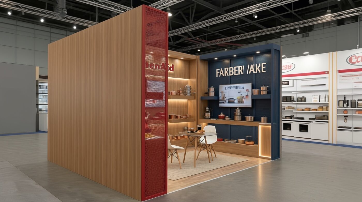Stand ANTAD · arquitectura efímera